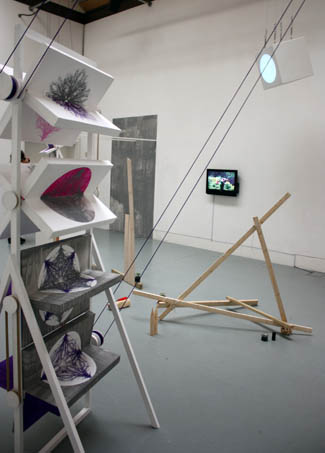 ‘Absinthe and Presents’ installation photo